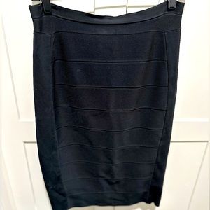 INC International Concepts Skirt Black Pencil Mini. Good condition